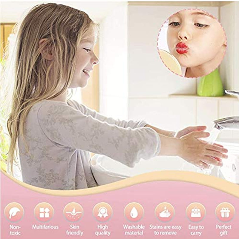 7Pc Fruity Flavored Lip Gloss Set – Assorted Fruit Flavor Lip Glosses | Non-Toxic Kids Makeup | Fun Shiny Lip Gloss Collection for Kids, Teens & Girls – Sweet & Glossy Lip Care